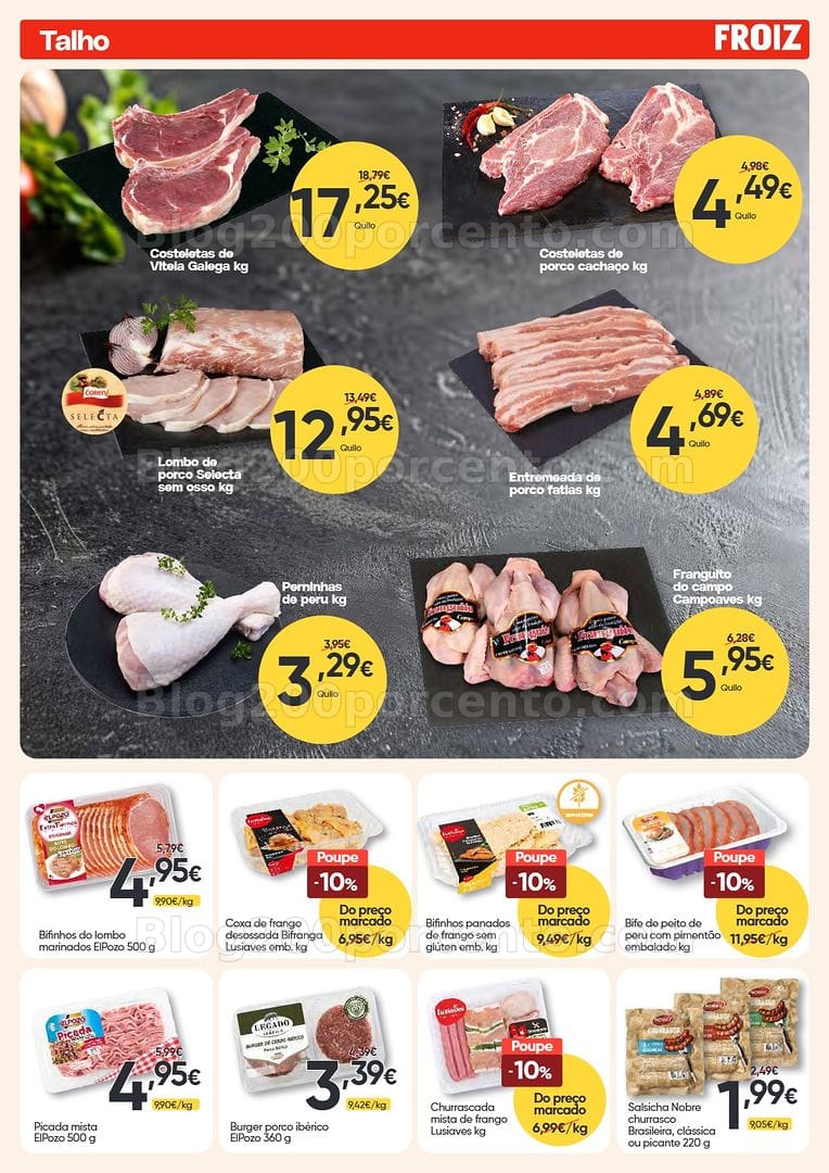 Antevisão Folheto FROIZ Promoções de 3 a 17 junho