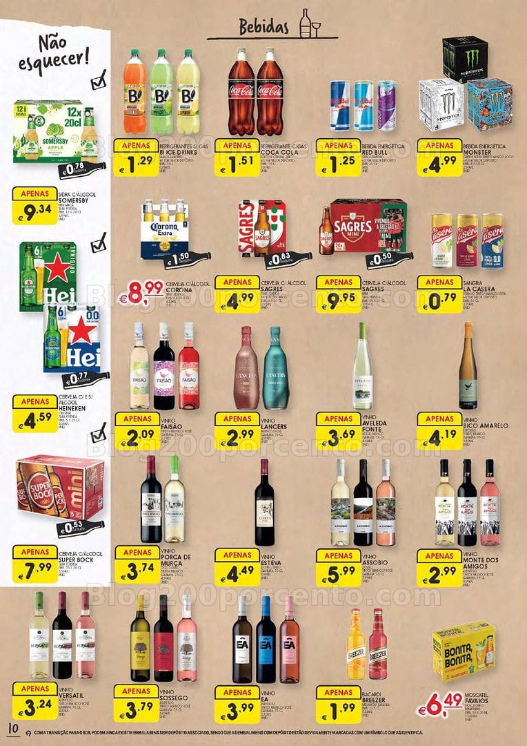 Antevisão Folheto MEU SUPER Promoções até 22 junho