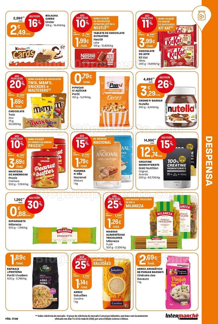 Antevisão Folheto INTERMARCHÉ Contact Promoções de 11 a 17 junho