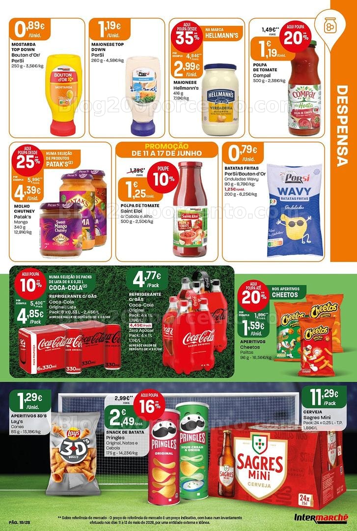 Antevisão Folheto INTERMARCHÉ Contact Promoções de 11 a 17 junho