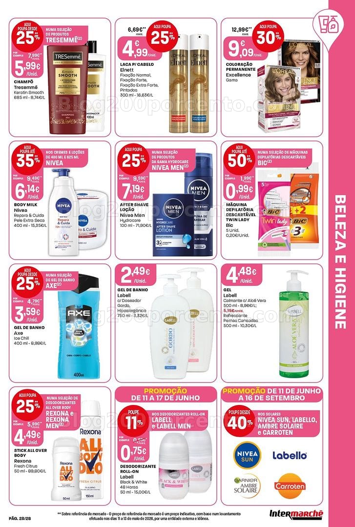 Antevisão Folheto INTERMARCHÉ Contact Promoções de 11 a 17 junho