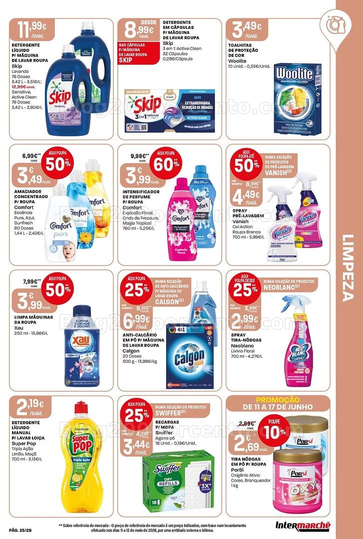 Antevisão Folheto INTERMARCHÉ Contact Promoções de 11 a 17 junho