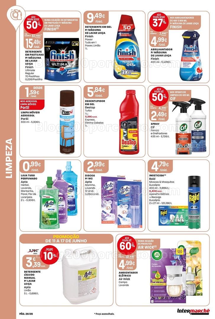 Antevisão Folheto INTERMARCHÉ Contact Promoções de 11 a 17 junho