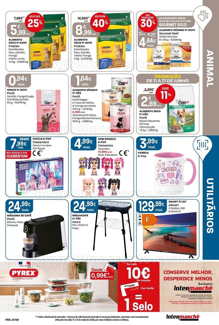 Antevisão Folheto INTERMARCHÉ Contact Promoções de 11 a 17 junho