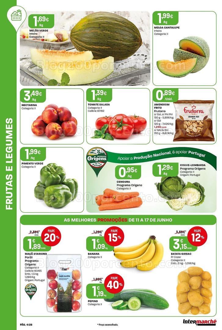Antevisão Folheto INTERMARCHÉ Contact Promoções de 11 a 17 junho