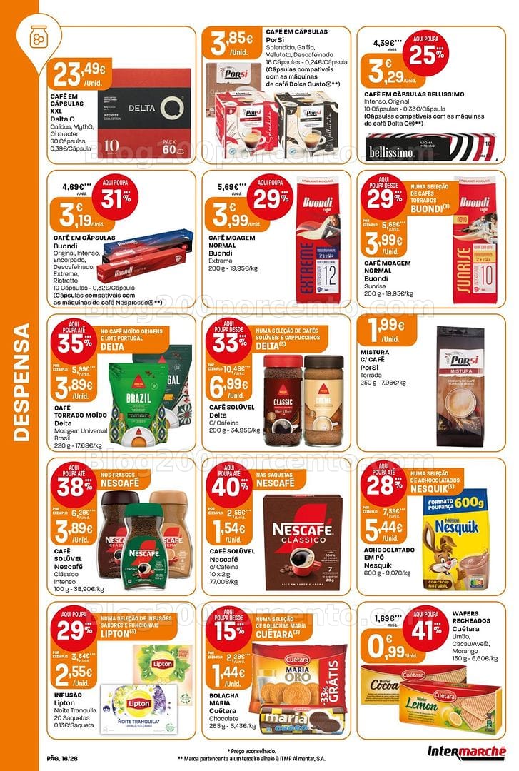 Antevisão Folheto INTERMARCHÉ Contact Promoções de 18 a 24 junho