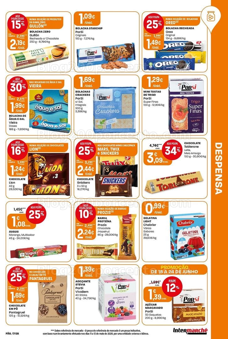 Antevisão Folheto INTERMARCHÉ Contact Promoções de 18 a 24 junho