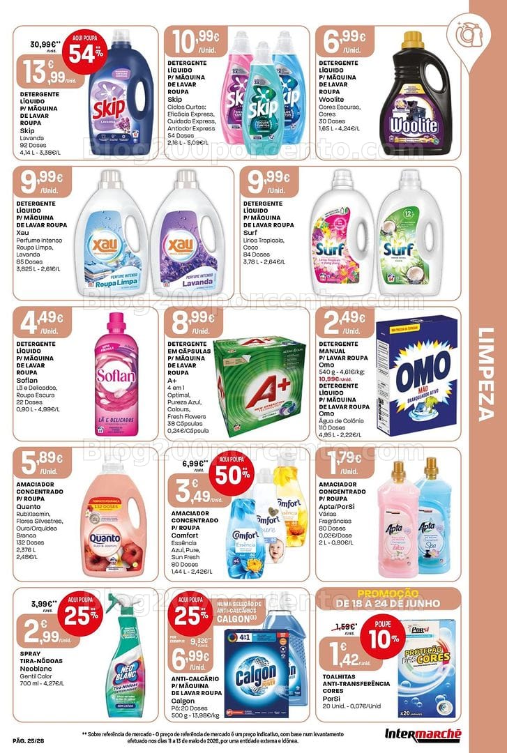 Antevisão Folheto INTERMARCHÉ Contact Promoções de 18 a 24 junho