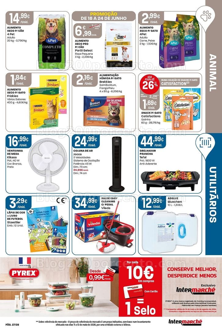 Antevisão Folheto INTERMARCHÉ Contact Promoções de 18 a 24 junho