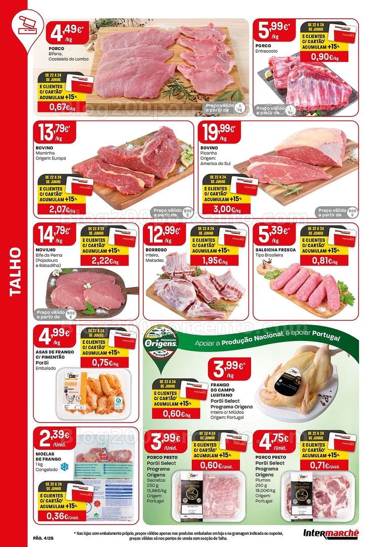 Antevisão Folheto INTERMARCHÉ Contact Promoções de 18 a 24 junho