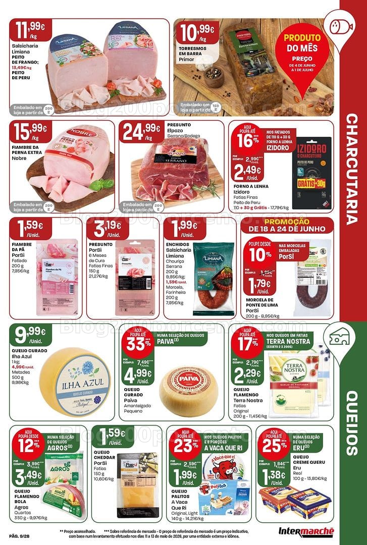 Antevisão Folheto INTERMARCHÉ Contact Promoções de 18 a 24 junho