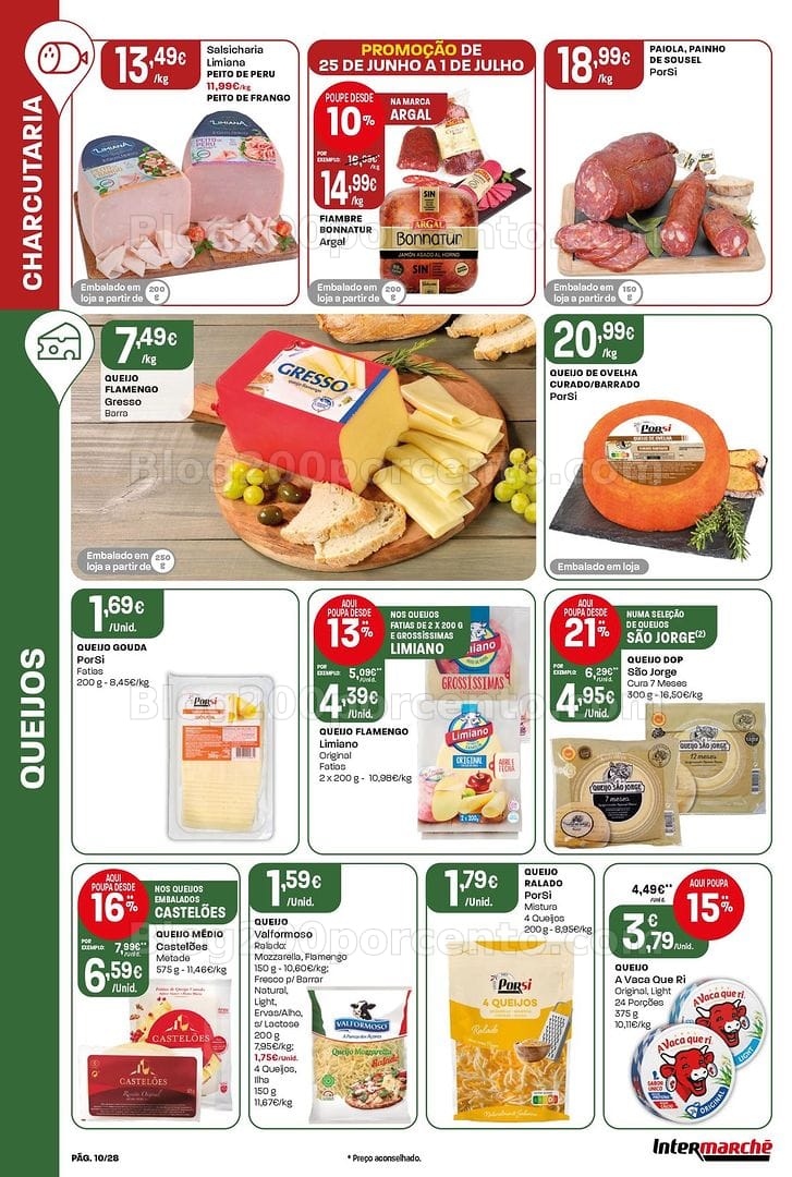 Antevisão Folheto INTERMARCHÉ Contact Promoções de 25 junho a 1 julho