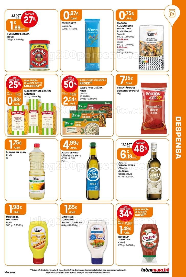 Antevisão Folheto INTERMARCHÉ Contact Promoções de 25 junho a 1 julho