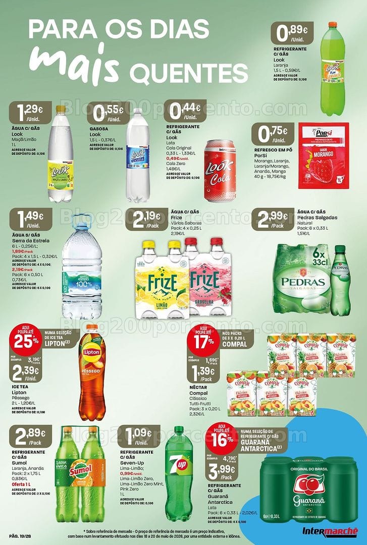 Antevisão Folheto INTERMARCHÉ Contact Promoções de 25 junho a 1 julho