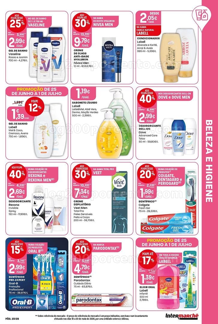 Antevisão Folheto INTERMARCHÉ Contact Promoções de 25 junho a 1 julho