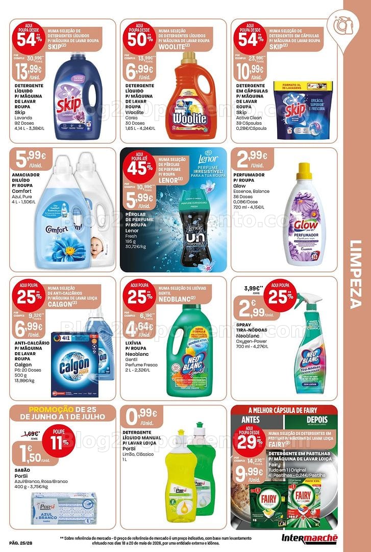 Antevisão Folheto INTERMARCHÉ Contact Promoções de 25 junho a 1 julho