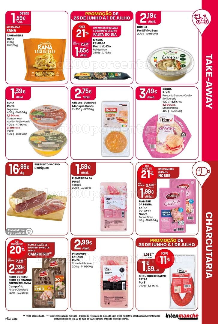 Antevisão Folheto INTERMARCHÉ Contact Promoções de 25 junho a 1 julho