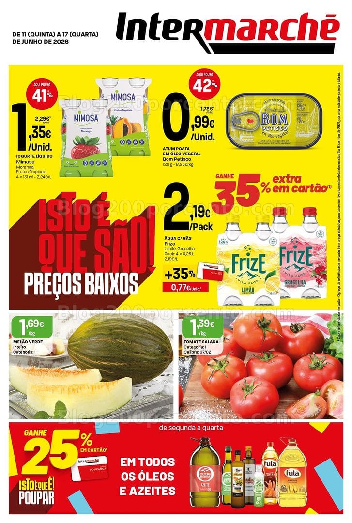Antevisão Folheto INTERMARCHÉ Mini Promoções de 11 a 17 junho