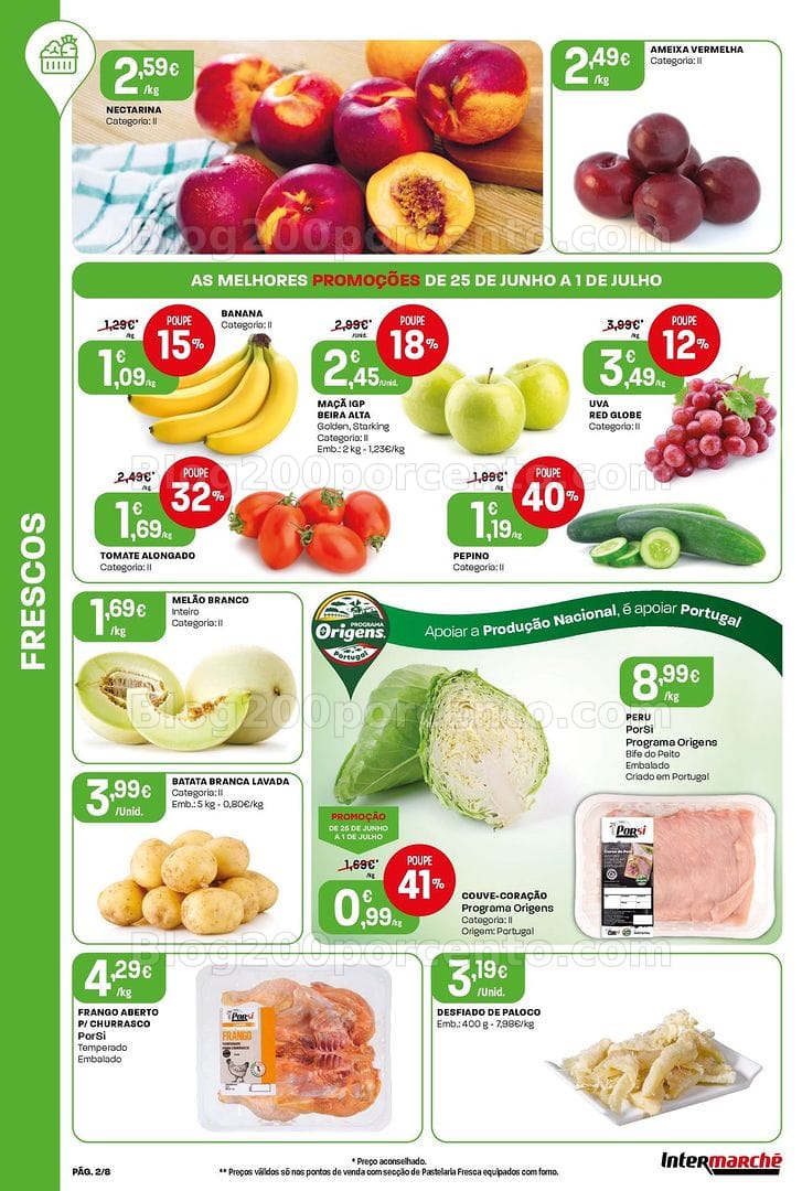 Antevisão Folheto INTERMARCHÉ Mini Promoções de 25 junho a 1 julho