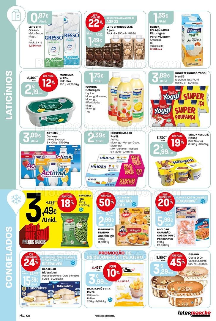 Antevisão Folheto INTERMARCHÉ Mini Promoções de 25 junho a 1 julho
