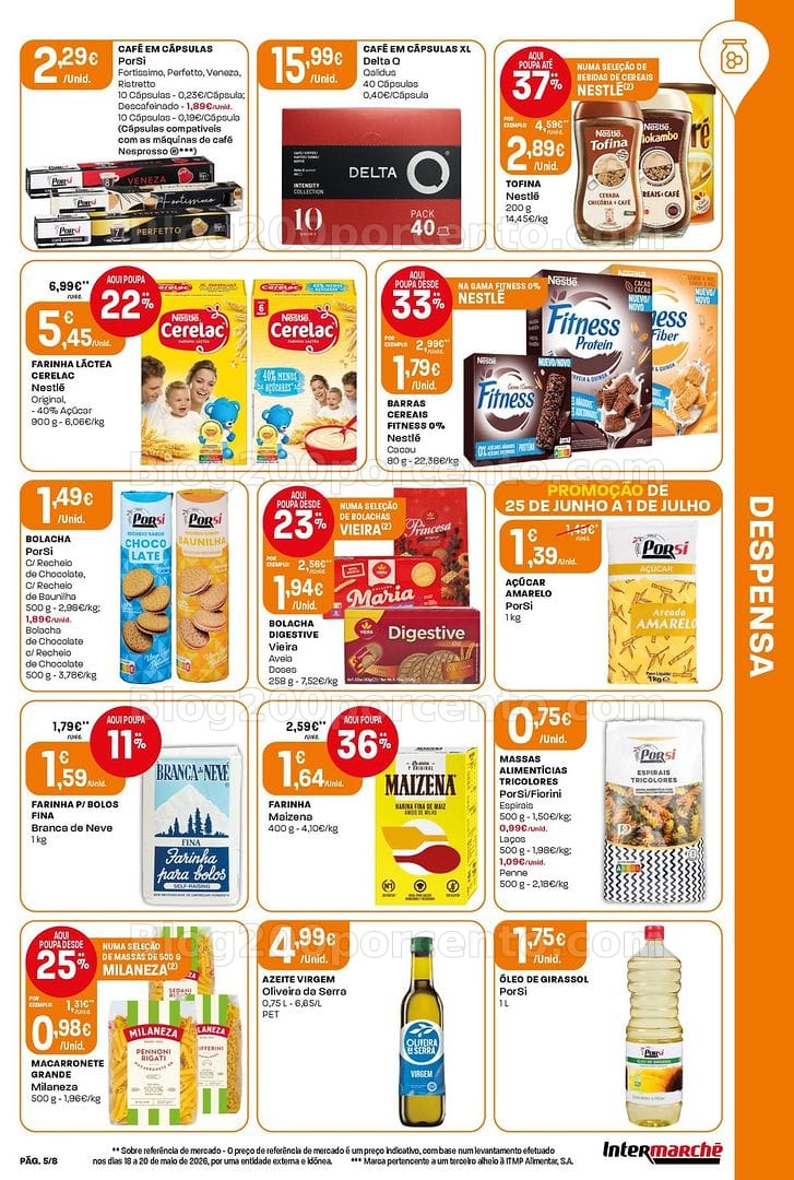 Antevisão Folheto INTERMARCHÉ Mini Promoções de 25 junho a 1 julho