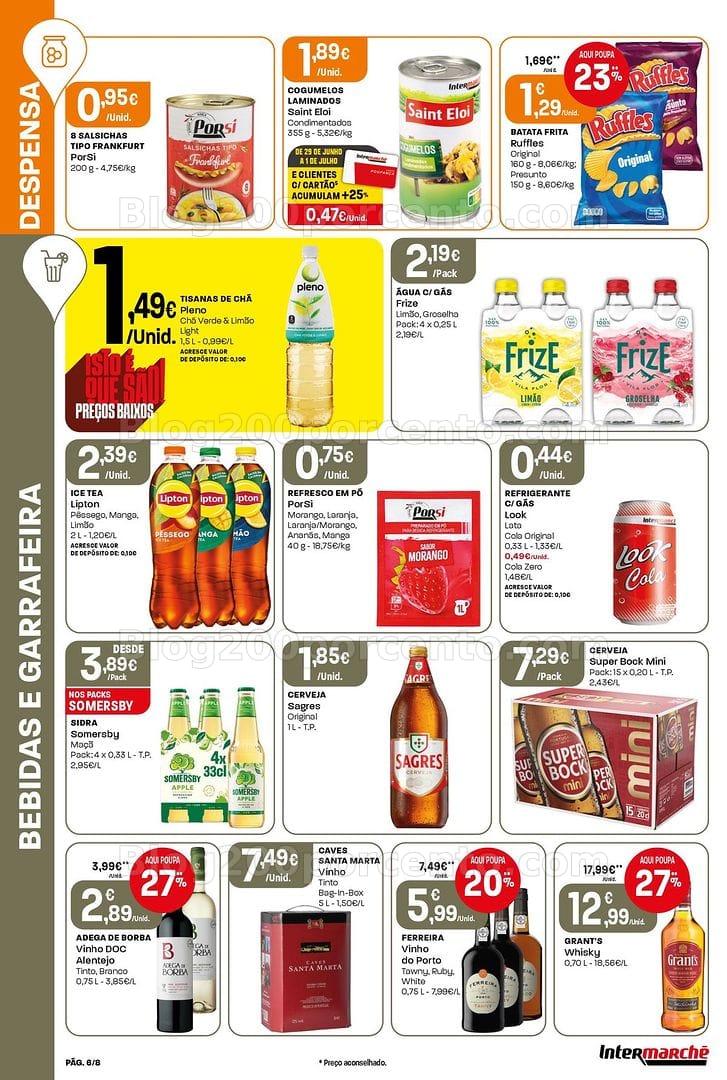 Antevisão Folheto INTERMARCHÉ Mini Promoções de 25 junho a 1 julho