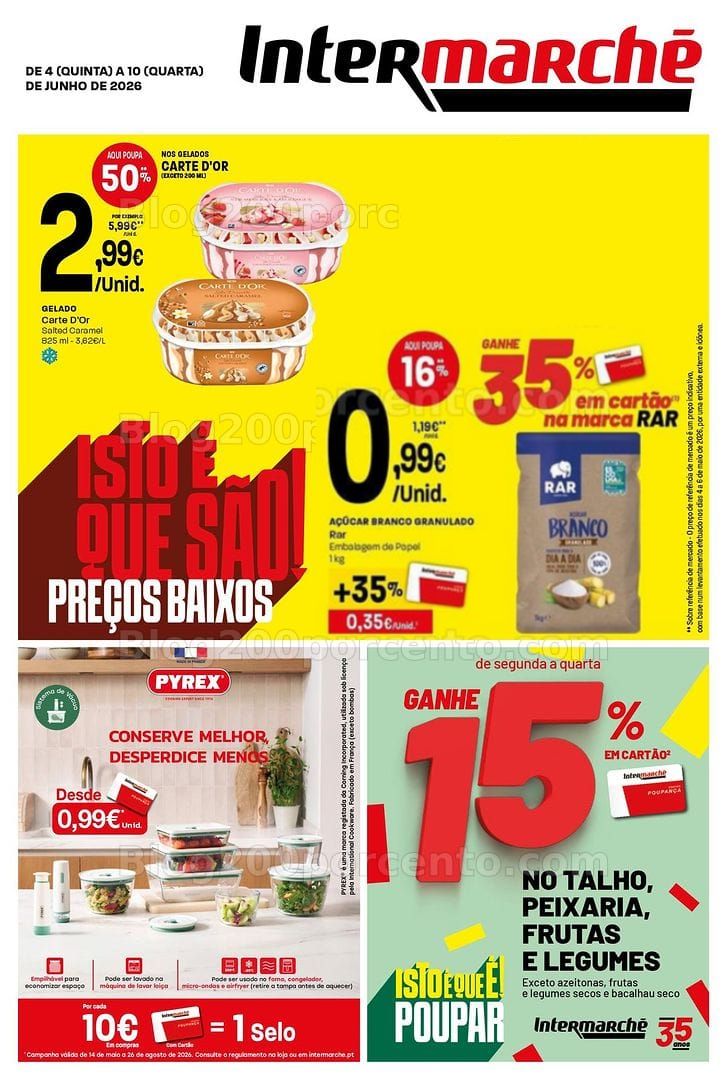 Antevisão Folheto INTERMARCHÉ Mini Promoções de 4 a 10 junho