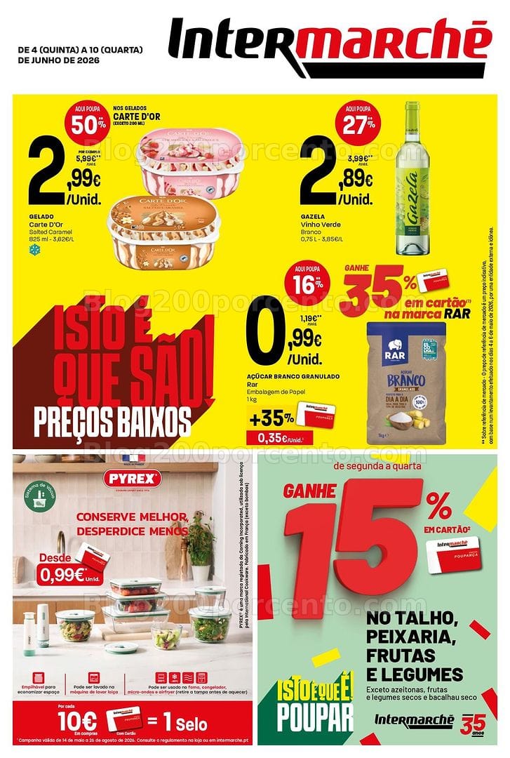 Antevisão Folheto INTERMARCHÉ Mini Promoções de 4 a 10 junho