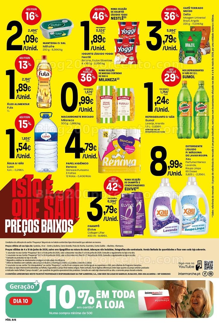 Antevisão Folheto INTERMARCHÉ Mini Promoções de 4 a 10 junho