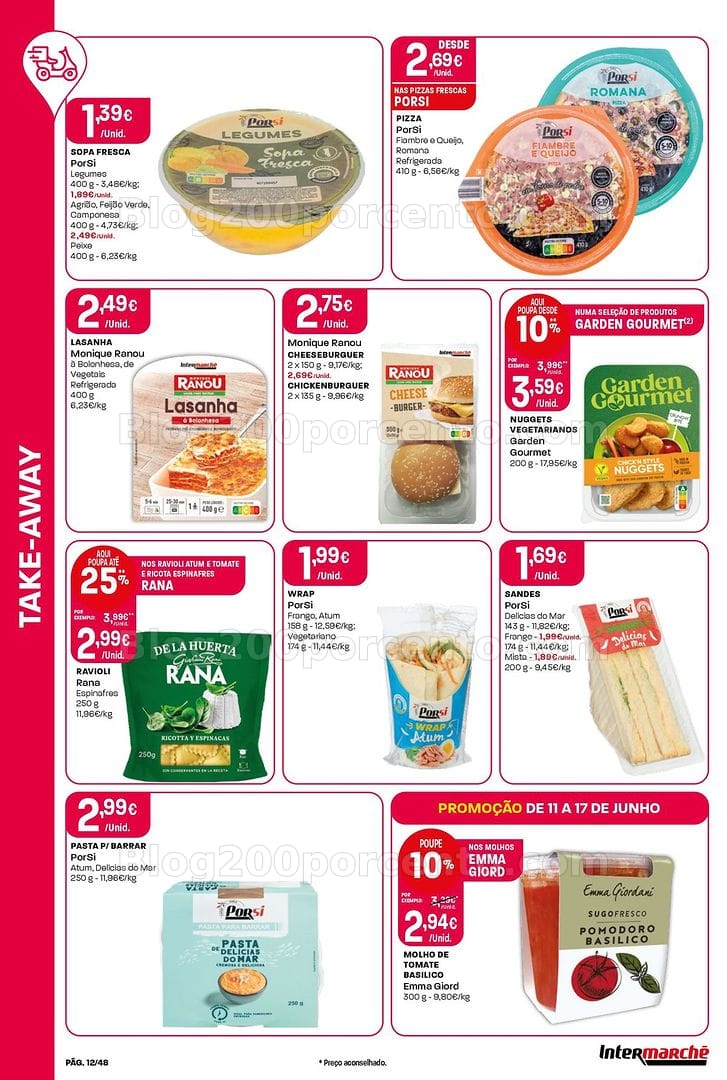 Antevisão Folheto INTERMARCHÉ Super Promoções de 11 a 17 junho