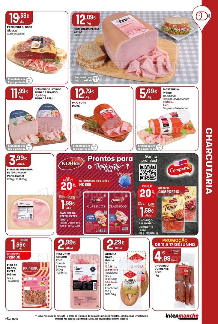 Antevisão Folheto INTERMARCHÉ Super Promoções de 11 a 17 junho