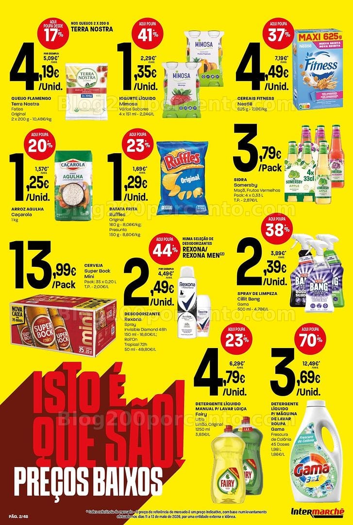Antevisão Folheto INTERMARCHÉ Super Promoções de 11 a 17 junho