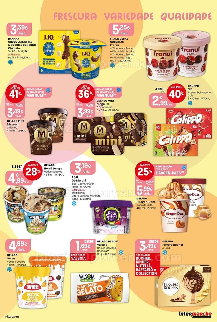 Antevisão Folheto INTERMARCHÉ Super Promoções de 11 a 17 junho