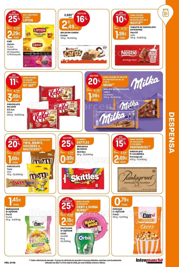 Antevisão Folheto INTERMARCHÉ Super Promoções de 11 a 17 junho