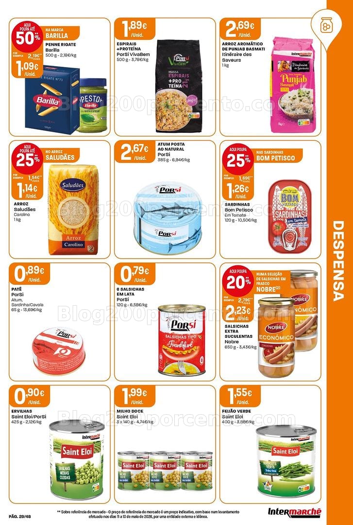 Antevisão Folheto INTERMARCHÉ Super Promoções de 11 a 17 junho