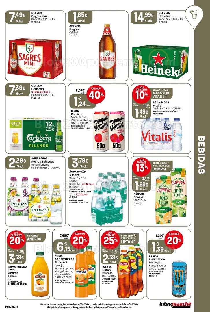 Antevisão Folheto INTERMARCHÉ Super Promoções de 11 a 17 junho
