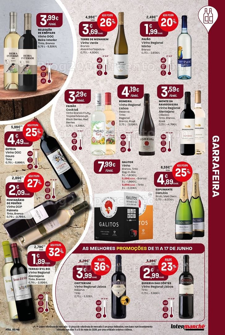 Antevisão Folheto INTERMARCHÉ Super Promoções de 11 a 17 junho