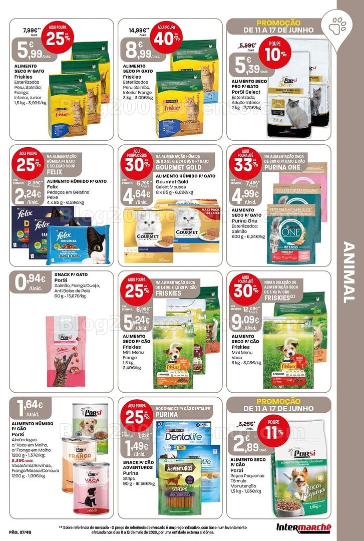Antevisão Folheto INTERMARCHÉ Super Promoções de 11 a 17 junho