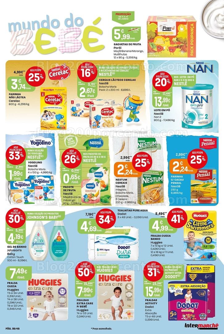 Antevisão Folheto INTERMARCHÉ Super Promoções de 11 a 17 junho