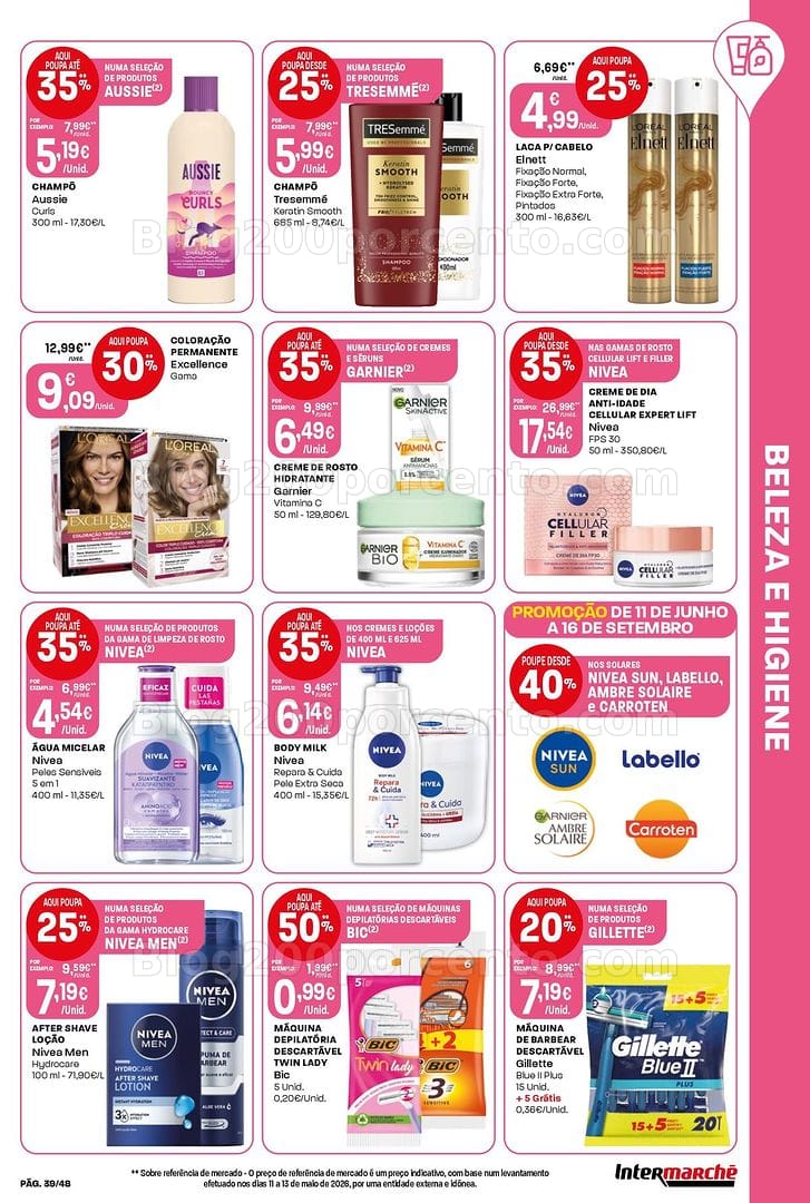 Antevisão Folheto INTERMARCHÉ Super Promoções de 11 a 17 junho