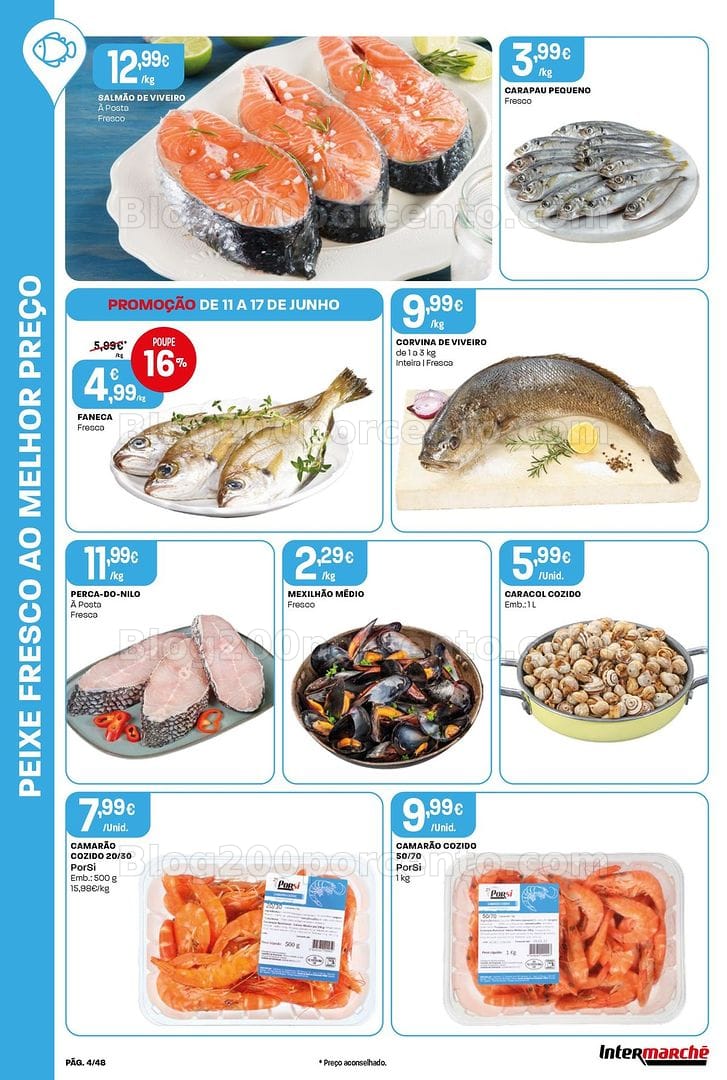 Antevisão Folheto INTERMARCHÉ Super Promoções de 11 a 17 junho