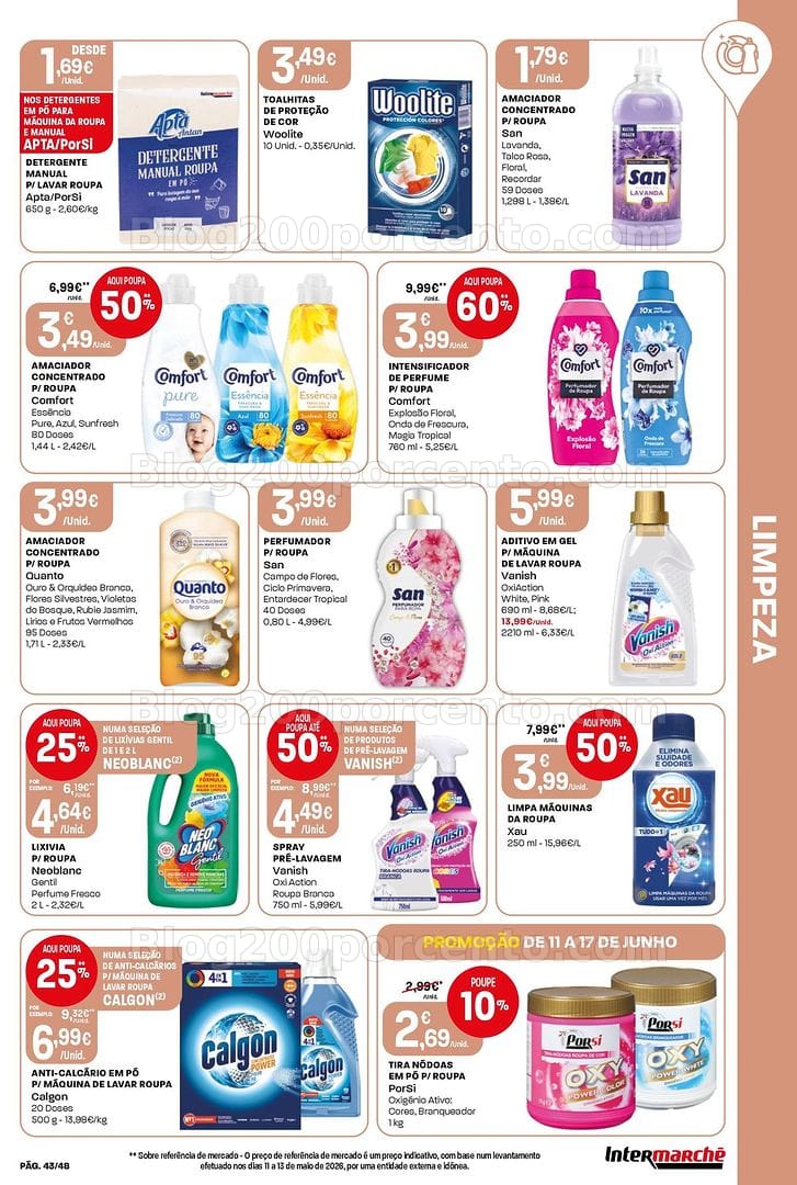 Antevisão Folheto INTERMARCHÉ Super Promoções de 11 a 17 junho
