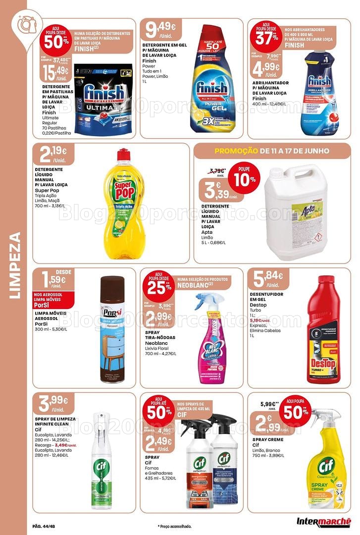 Antevisão Folheto INTERMARCHÉ Super Promoções de 11 a 17 junho