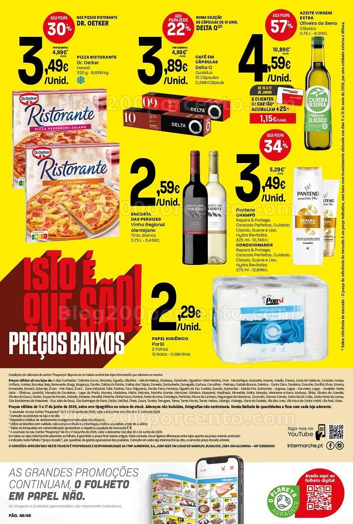 Antevisão Folheto INTERMARCHÉ Super Promoções de 11 a 17 junho