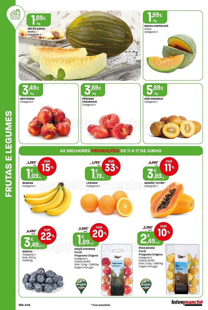 Antevisão Folheto INTERMARCHÉ Super Promoções de 11 a 17 junho