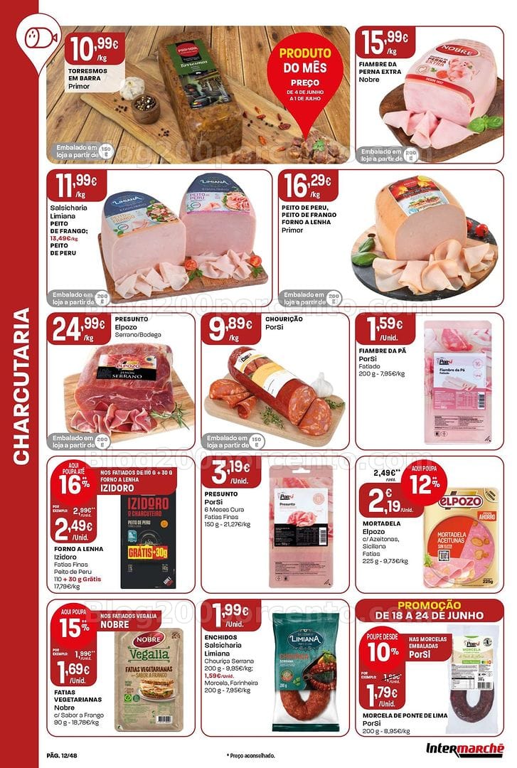 Antevisão Folheto INTERMARCHÉ Super Promoções de 18 a 24 junho