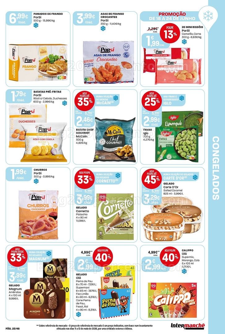 Antevisão Folheto INTERMARCHÉ Super Promoções de 18 a 24 junho