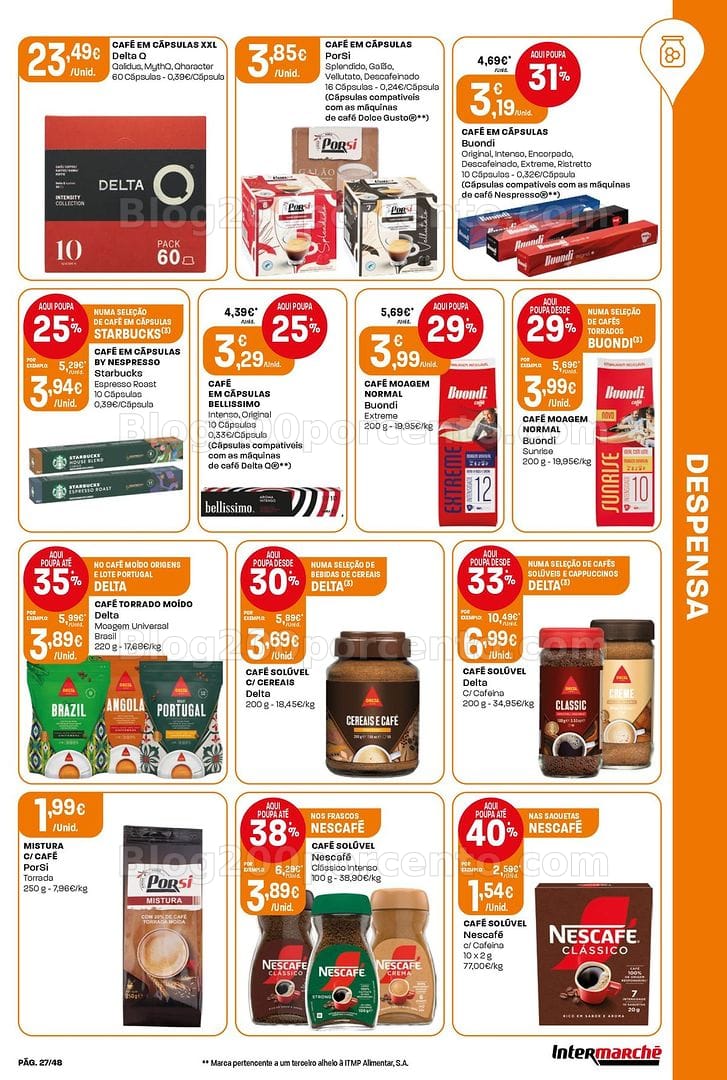 Antevisão Folheto INTERMARCHÉ Super Promoções de 18 a 24 junho