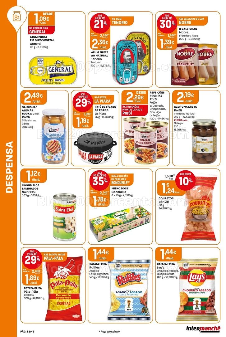 Antevisão Folheto INTERMARCHÉ Super Promoções de 18 a 24 junho