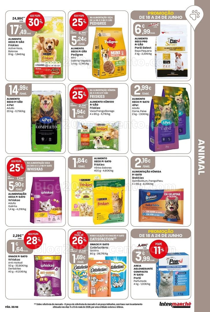 Antevisão Folheto INTERMARCHÉ Super Promoções de 18 a 24 junho